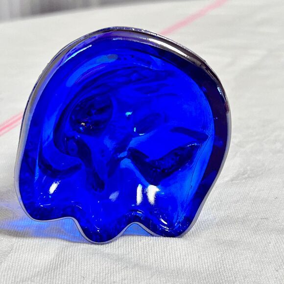 Fenton Glass Mould Mosser Carnival Glass Happy Cat - Picture 3 of 5